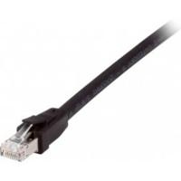 Equip 608052 patch cable, cat8.1, s/ftp (s-stp) rj-45, rj-45, black, 3m - thumbnail
