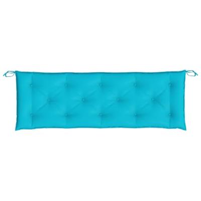 Tuinbankkussen 150x50x7 cm oxford stof turquoise