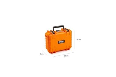 B & W International Transportkoffer action.case PP.23.GO3 2.3 l (b x h x d) 230 x 90 x 180 mm Oranje PP.23.O.GO3