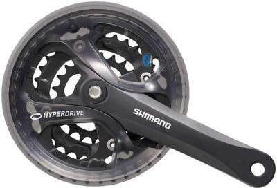 Shimano crankstel 7/8 speed acera fc-m361 met 175mm crankarm 42 x 32 x 22t zwart