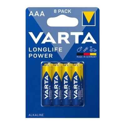 Varta - L.L Power AAA Single Blister 8 - 10 stuks Varta - L.L Power AAA Single Blister 8 - 10 stuks