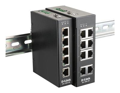 D-Link DIS-100E-8W Netwerk switch RJ45 8 poorten
