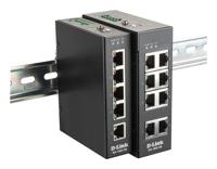 D-Link DIS-100E-8W Netwerk switch RJ45 8 poorten - thumbnail