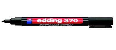 Viltstift edding 370 rond 1mm zwart | 10 stuks