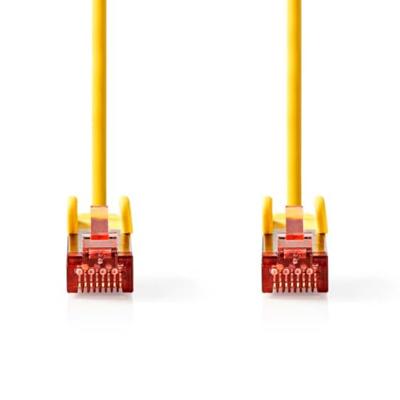 CAT6-kabel | RJ45 Male | RJ45 Male | S/FTP | 1.00 m | Rond | LSZH | Geel