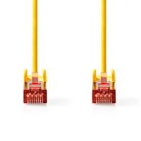 CAT6-kabel | RJ45 Male | RJ45 Male | S/FTP | 1.00 m | Rond | LSZH | Geel - thumbnail