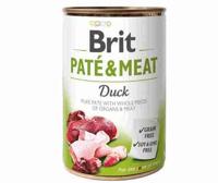 BRIT Pate&Meat Adult Duck - Nat hondenvoer - 400 g - thumbnail