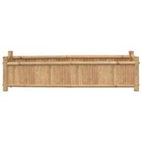 Plantenbak 100x30x25 cm bamboe - thumbnail