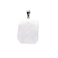 Edelsteen Hanger Rozenkwarts Fantasievorm (3 cm) - thumbnail