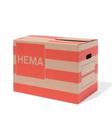 HEMA Verhuisdoos 48.5x32x36cm karton strepen - thumbnail