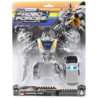 Roboforces veranderrobot politieauto - thumbnail