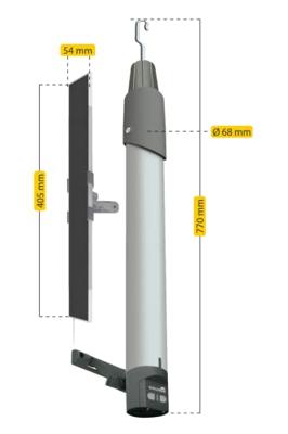 Schellenberg Premium 20264 Draadloze zonneschermaandrijving 10 Nm