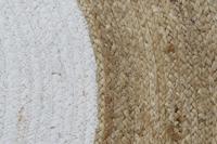Tapijt DKD Home Decor Beige Bruin Katoen Jute (200 x 200 x 1 cm) - thumbnail