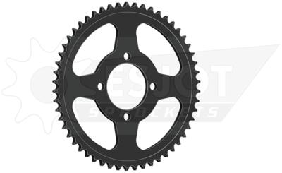 ESJOT Chain wheel 428 54z steel black