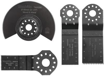Makita Invalzaagbladenset Inhoud TMA009, TMA010, TMA016, TMA006.