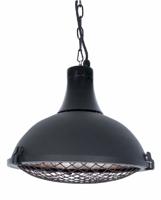 Indus II Helder Hangende halogeenheater Zwart 2100 Watt - thumbnail