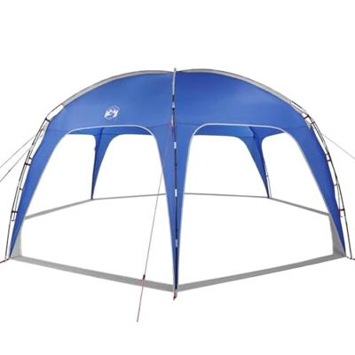 Partytent waterdicht azuurblauw - thumbnail