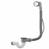 Wiesbaden Badplug Overloopcombo Met Waste Chroom - thumbnail