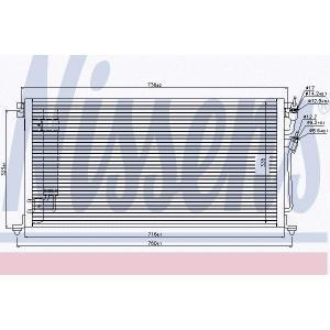 Condensor, airconditioning 940439