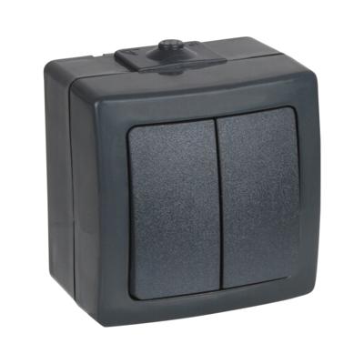 Kopp SWD opbouw schakelaar serie antraciet - 4628270