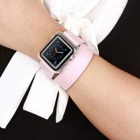 Kakapi Double Strap bandje - Roze - Geschikt voor Apple watch 44mm / 45mm / 46mm / 49mm - thumbnail