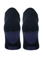 Dames Yoga sok met antislip - Sneaker pilates sokken - Grip sokken - thumbnail