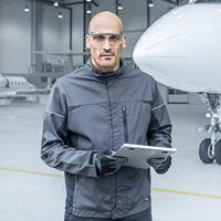 uvex astrospec 2.0 9164065 Veiligheidsbril Zwart, Blauw - thumbnail