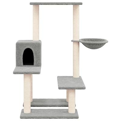 VidaXL Kattenmeubel met sisal krabpalen 94,5 cm lichtgrijs - thumbnail