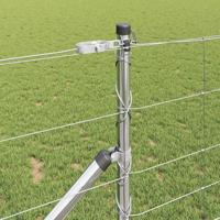 Weidehekwerk Zilver 25 x 1 m Gegalvaniseerd staal - thumbnail