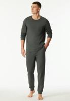 Schiesser Schiesser Heren Pyjama Long darkgreen 183125 50/M - thumbnail