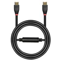 LINDY 41074 HDMI-kabel HDMI Aansluitkabel HDMI-A-stekker, HDMI-A-stekker 25.00 m Zwart 4K UHD - thumbnail