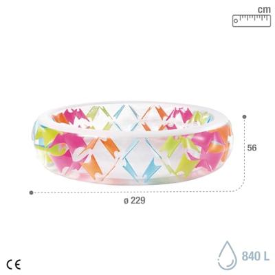 Intex Opblaaszwembad pinwheel pool