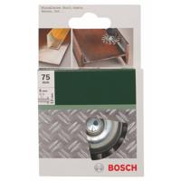Bosch Accessories Schijfborstel voor boormachines - gevlochten draad, 75 mm Schacht-Ø 6 mm 2609256533 1 stuk(s) - thumbnail