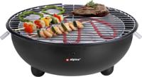 Alpina Elektrische BBQ Tafel-Barbecue 1250W 30 Cm Zwart - thumbnail