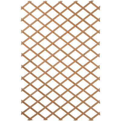 Nature tuinlatwerk 100x300 cm hout bruin