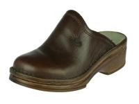 Helix Bruin klompslipper - thumbnail