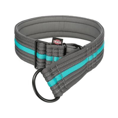 Trainingshalsbanden voor honden Trixie Fusion Grafiet Azul Océano L/XL 48-58 cm