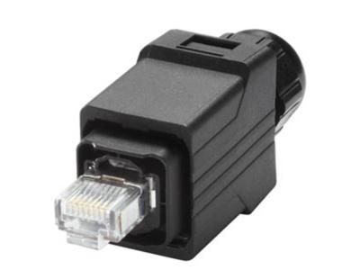 Siemens 6GK1901-1BB10-6AA0 IE RJ45 Plug Pro, Push-Pull IP65-stekker voor montage op locatie 6GK19011BB106AA0 RJ45, stekker Zilver 1 stuk(s)