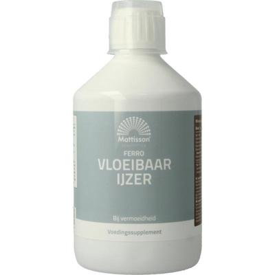 Mattisson Ferro vloeibaar ijzer 500 Milliliter Mattisson Ferro vloeibaar ijzer 500 Milliliter