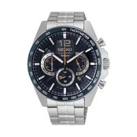 Seiko SSB345P1herenhorloge Chronograaf Tachymeter 44 mm - thumbnail