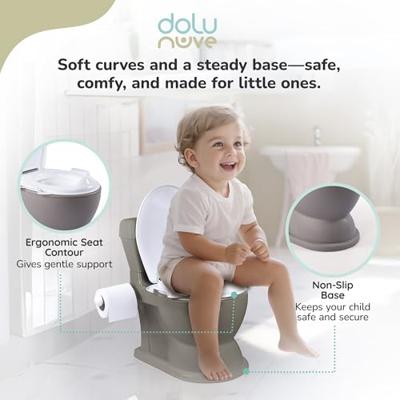 Dolu XL Educatief Potty Steengrijs