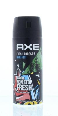 Axe Axe Deospray Fresh Forest & Graffiti 48h - 150ml Axe Axe Deospray Fresh Forest & Graffiti 48h - 150ml