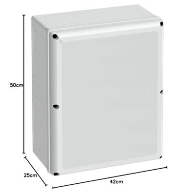 Spelsberg GEOS-L 4050-22-o Wandbehuizing 500 x 400 x 226 Polycarbonaat Grijs 1 stuk(s)