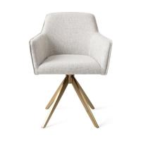 Jesper Home Eetkamerstoel 'Hofu' Turn Gold, kleur Checkers Charm - thumbnail