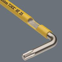 Wera 3967 SXL HF TORX® Stiftsleutel Multicolour met vasthoudfunctie, lang, RVS, TX 30 x 195 mm - 05022687001 - thumbnail