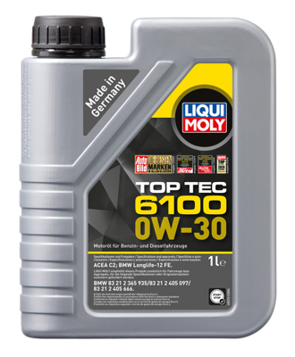 Motorolie Liqui Moly Top Tec 6100 0W30 C2 1L 20777
