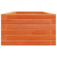 Plantenbak 110x40x23 cm massief grenenhout wasbruin - thumbnail