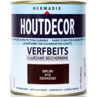 Hermadix Houtdecor Verfbeits - Bruin - thumbnail