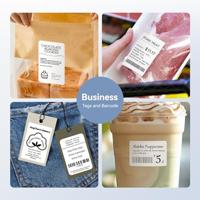 NIIMBOT A2A88358701 Wit 95 stuk(s) Prijslabels, Naametiketten - thumbnail