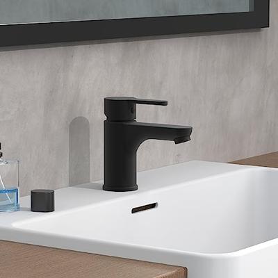 SCHÜTTE wastafelmengkraan denver matzwart